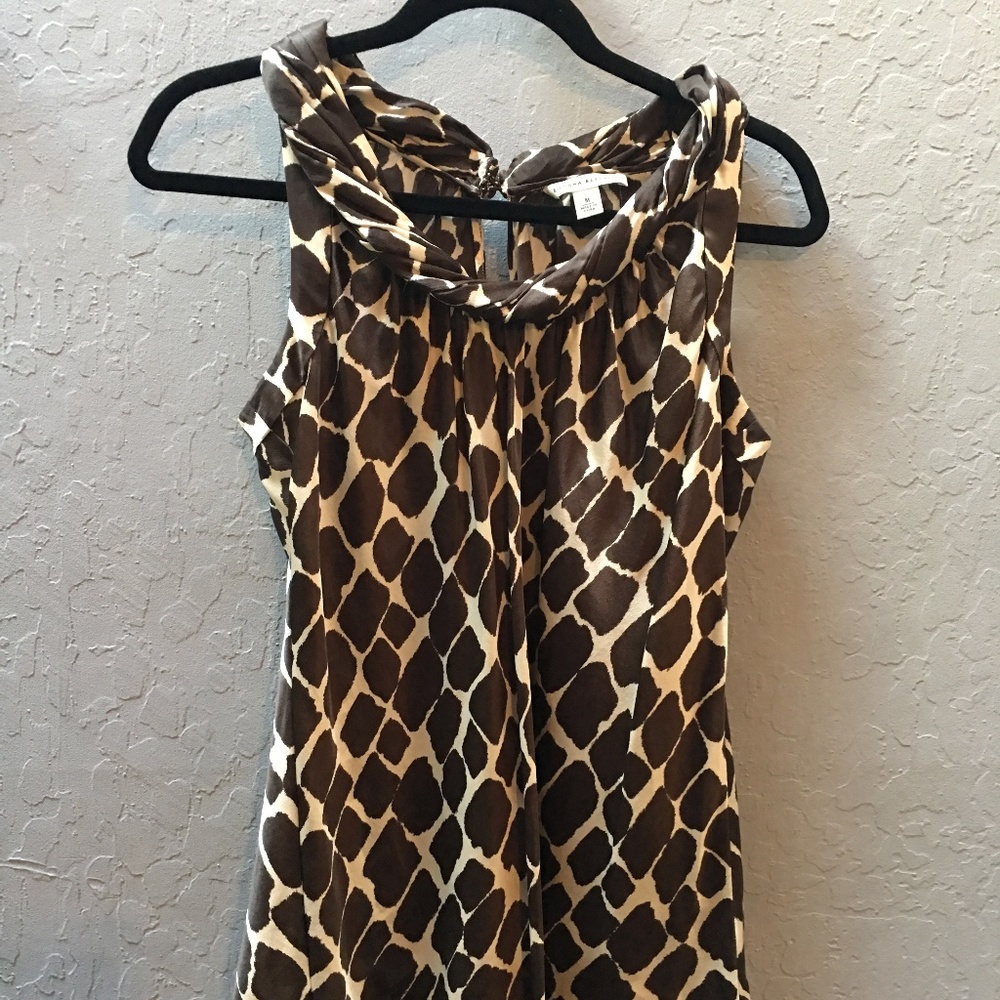 Banana Republic (Sz M) Giraffe print top